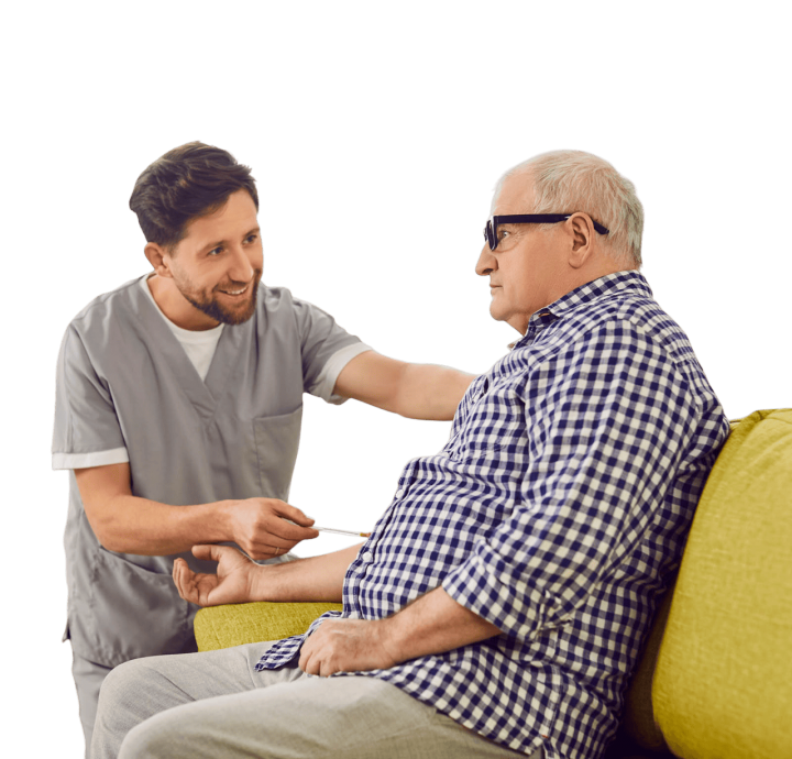 Aide à une personne âgée Launaguet